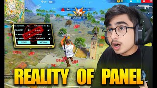 Reality Of Panel  Using Panel Until I Banned  Free Fire [upl. by Eenor]