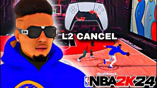 How to L2 Cancel On NBA 2K24 CURRENT GEN…🤯 “BROKEN” [upl. by Bortz]