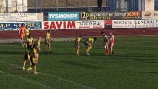 Rugby à 13 Elite  CARPENTRAS  ASC XIII [upl. by Assirol]