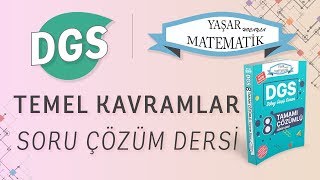 DGS Temel Kavramlar Soru Çözüm Dersi DGS Çıkmış Sorular [upl. by Slein96]