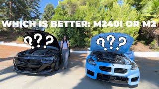 WHAT ARE THE DIFFERENCES BETWEEN THE M240I AND M2  G42 M240i vs G87 M2 abcgarage [upl. by Gusty]