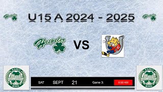 Hespeler Early Bird Game 3 Hespeler  Barrie Colts White Saturday September 21 2024 [upl. by Defant]