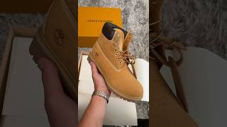 Unboxing timberlands x Louis Vuitton boots Review [upl. by Norah]