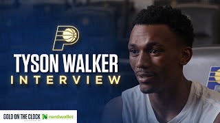 Indiana Pacers PreDraft Workouts Tyson Walker 1on1 Interview June 12 2024 [upl. by Aihsenak]