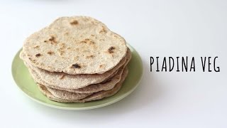 Come fare la piadina vegana [upl. by Drislane808]