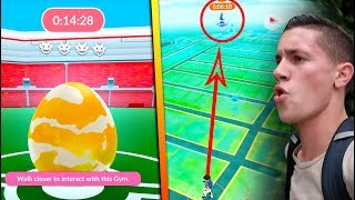 RUNNING FOR MY FIRST LVL4 RARE RAID IN POKEMON GO DID WE GET IT  How To Raid [upl. by Enela]