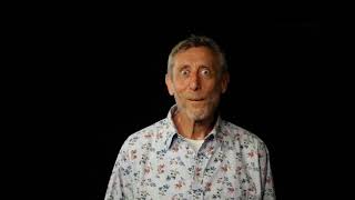 Micheal rosen stares at the camera then smacks his lips [upl. by Cooke227]