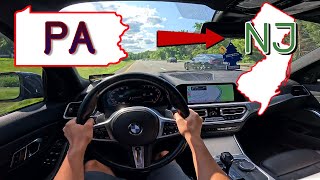 From PA to NJ  M340i xDrive POV [upl. by Dutch]