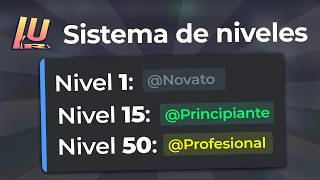 Crear SISTEMA de NIVELES  MEJORES BOTS para DISCORD 2025 [upl. by Hutchings]