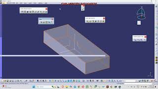 CATIA PART Design 15112024 CADVERCITY  Automobile and Product design Training Center [upl. by Notsur261]