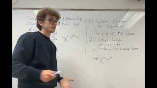 Video Homework SN2 OChem Question [upl. by Nauqet]