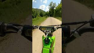 KLX 140r Top Speed [upl. by Aneeroc]