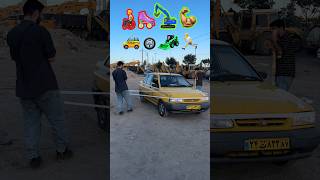 Olympic Challenge of Cars 🛼🚕🦼 challenge car emoji shorts [upl. by Taffy]