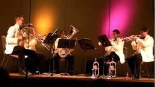 André Lafosse Suite Impromptu IV Mouvement Spectrum Brass Live [upl. by Meave]