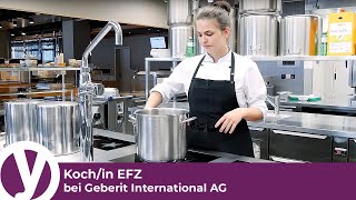 Lehre als Kochin bei Geberit International AG [upl. by Annai]