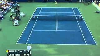 Kim Clijsters v Maria Sharapova  2005 US Open Highlights [upl. by Denis]