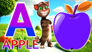 Phonics Song 2 with TWO Words in 3DA For Airplane  ABC Alphabet Songs with Sounds for Children [upl. by Maxma]