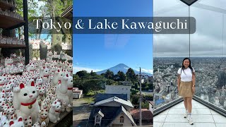 Honeymoon in Japan  Day 1 to 4 Tokyo and Lake Kawaguchi [upl. by Anirat]