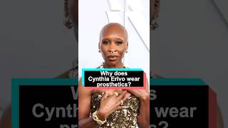 Why does Cynthia Erivo wear prosthetics She’s hiding three body secrets and the last one foryou [upl. by Haroppiz]