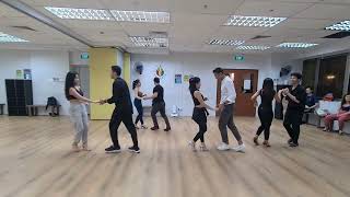 Caliente Dance Studio Singapore Salsa social dance demo Pasaporte  Havana DPrimera [upl. by Messing]