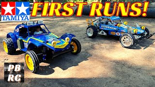 TAMIYA  Holiday Buggy  Wild One  FIRST RUN ON TRACK [upl. by Lorin]