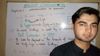 Introduction to Biology  introduction to Biology class 9 Chapter 1 [upl. by Nemzzaj]