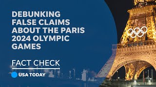 Factchecking claims about athletes and events at the Paris Olympics  FACT CHECK [upl. by Nnairrehs]