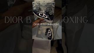 Dior B30 Sneaker Unboxing Vlog diorb30 diorsneakers designersneakers unboxing unboxinghaul [upl. by Primalia309]