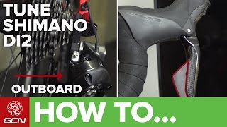 How To Tune Shimano Di2 Groupsets – Adjust Electronic Shifting [upl. by Sophy783]