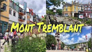 4K Mont Tremblant Pedestrian Village Québec  Canada [upl. by Killoran296]