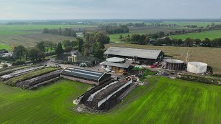 50 meter lange sleufsilo geleverd in Dalen  MBS Beton [upl. by Nordna]