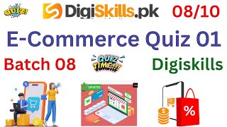 ECommerce Management quiz 1 batch 8 quiz 1 ecommerce management  DigiSkillsquiz1ecommerce [upl. by Fernando6]