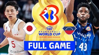 Japan v Venezuela  Full Basketball Game  FIBA Basketball World Cup 2023 [upl. by Elvie960]