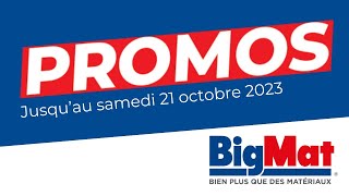 Promos BigMat Belgique valables jusquau 21102023 [upl. by Izak174]