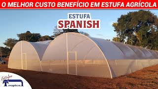 O melhor Custo Benefício em Estufa Agrícola  Estufa Spanish [upl. by Ynnhoj240]