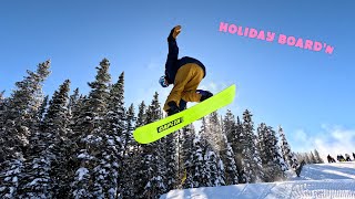 HOLIDAY SNOWBOARDING  amp Prototype Gear Talk [upl. by Bhatt]