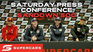 Saturday Press Conference  Penrite Oil Sandown 500  2024 Repco Supercars Championship [upl. by Eidnar58]