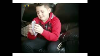 Young boy named Emilio gets color blind glasses for Christmas [upl. by Ennaeilsel]