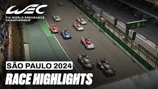 Race Highlights I 2024 Rolex 6 Hours of São Paulo I FIA WEC [upl. by Arolf]