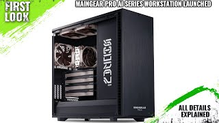 MAINGEAR PRO AI SHODAN 64 SHODAN 96 And SHODAN 192 Workstations Launched All Spec Features amp More [upl. by Akemit]