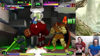 MvC2 Romneto  Magneto 60 1v3 Comeback vs JuggsDoomTron 185 Mike Z 33024 [upl. by Ecnar238]