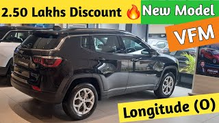 XUV 700 और SAFARI से ज्यादा Discount 🔥  2024 Jeep Compass Longitude Optional Review [upl. by Yddor]