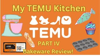 My TEMU Kitchen  Part IV Bakeware Review [upl. by Bonilla]