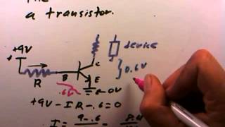 elec 027 base and collector resistors used with transistors [upl. by Rfinnej459]