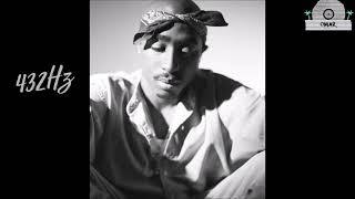 2Pac  Ambitionz Az a Ridah  432Hz CDQ w lyrics [upl. by Halilak41]