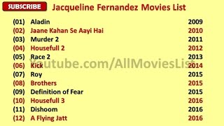 Jacqueline Fernandez Movies List [upl. by Charline226]