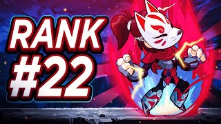 Pavelski Goes GOD MODE on Hattori in Brawlhalla Ranked Full Gameplay [upl. by Laval632]