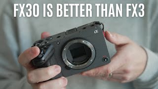 7 Reasons to Choose the Sony FX30 Over the FX3  WHICH IS BETTER SONY FX30 VS FX3 Cinema Camera [upl. by Ecnerrat]