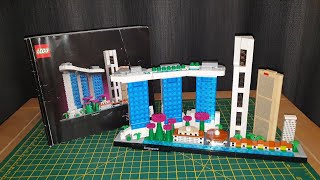 Lego Architecture 21057  Singapore  Speed Build lego legospeedbuild legosingapore [upl. by Marguerie]