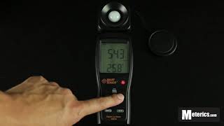 Smart Sensor AS813 Digital Light Lux Meter Review [upl. by Rausch]